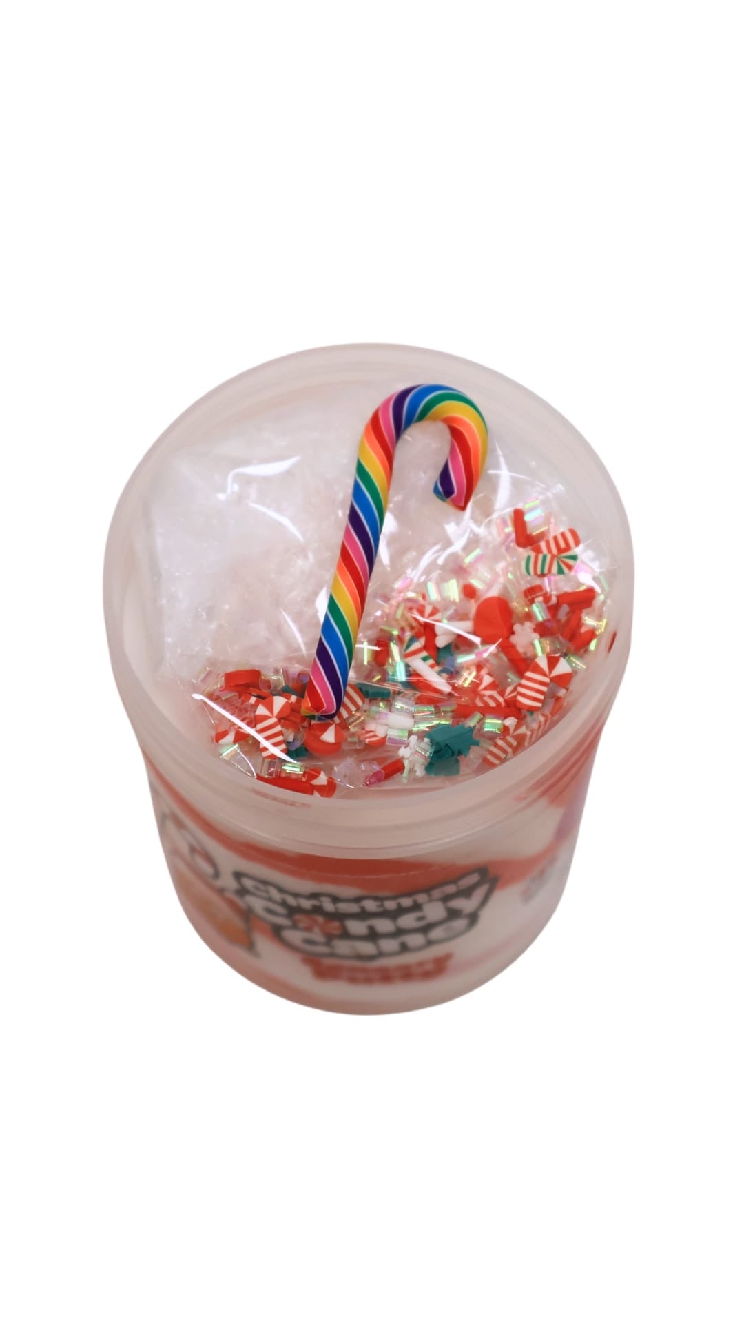 Candy Cane Sensory Putty