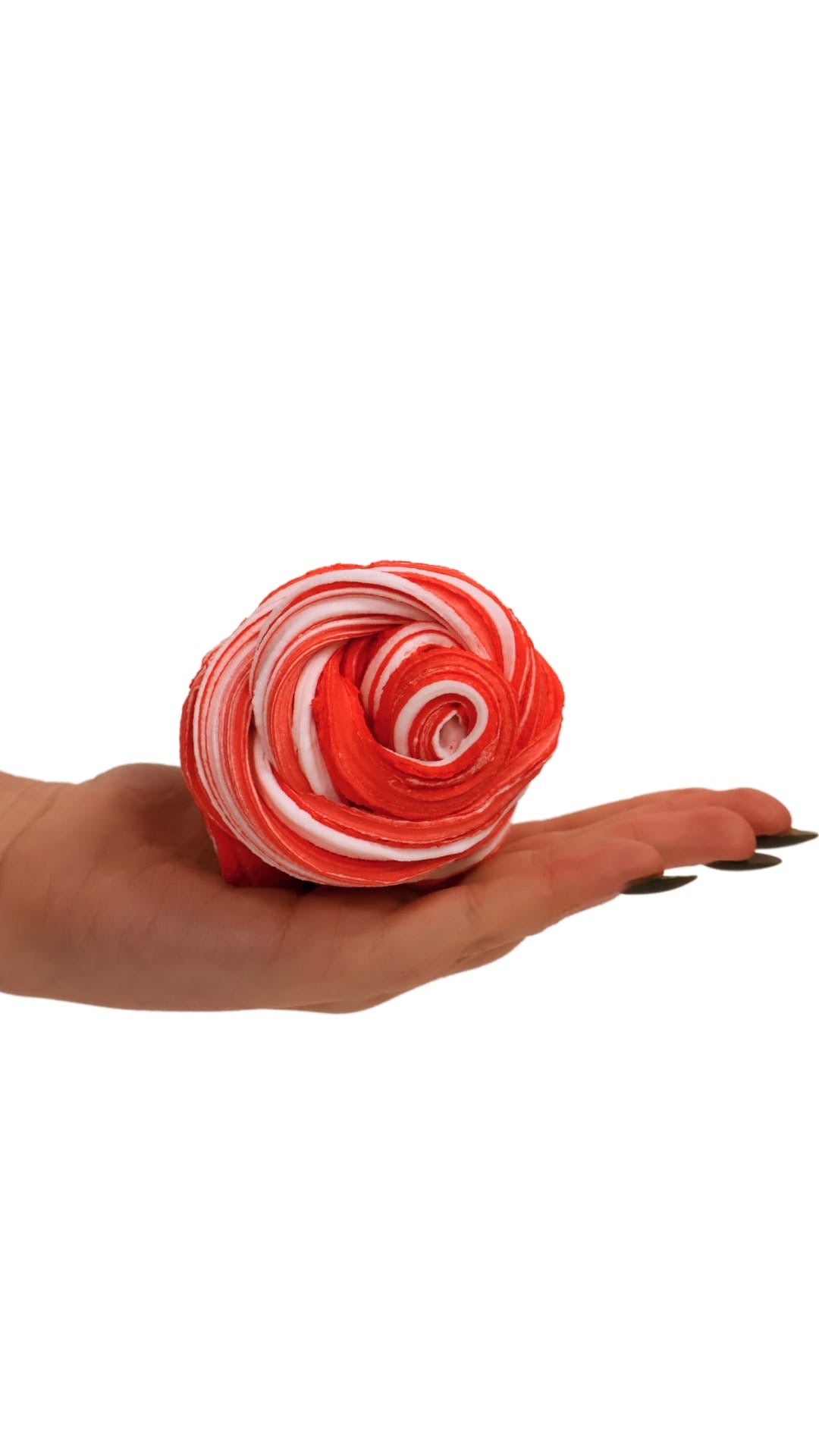 Candy Cane Sensory Putty