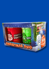 Christmas Duo – Santa Squish & Squishmas Tree - Putty Pals