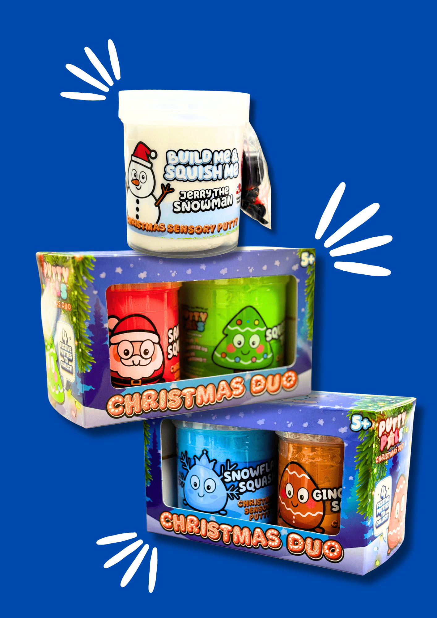Christmas Putty Bundle – The Ultimate Holiday Sensory Set! - Putty Pals