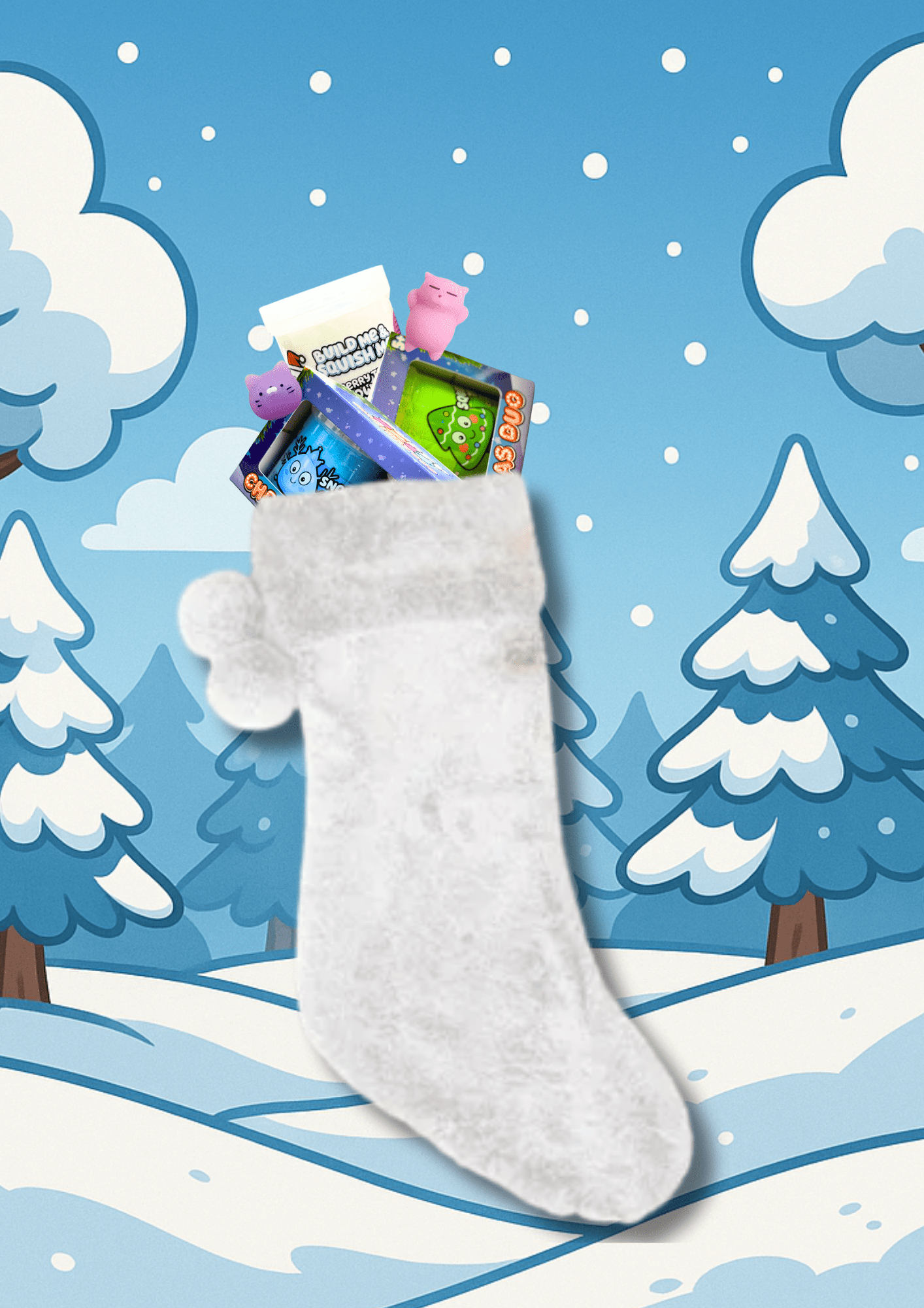 Deluxe Christmas Sensory Stocking - Putty Pals