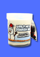 Jerry the Snowman – Build Me & Squish Me Sensory Putty - Putty Pals