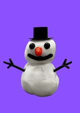 Jerry the Snowman – Build Me & Squish Me Sensory Putty - Putty Pals