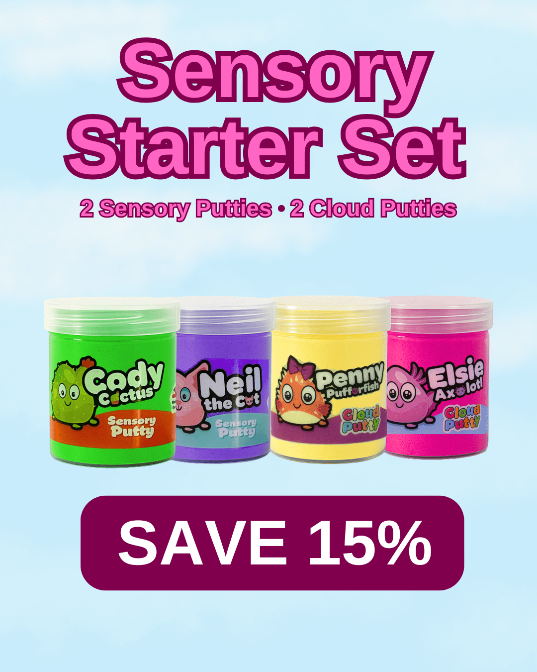 Sensory Starter Set - Putty Pals